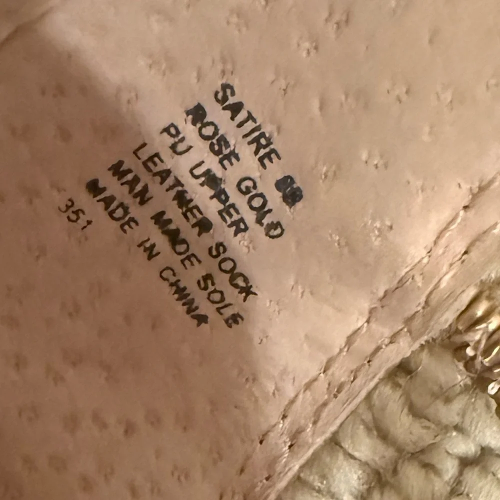 STEVE‎ MADDEN Satire Heels in Rose Gold size 8